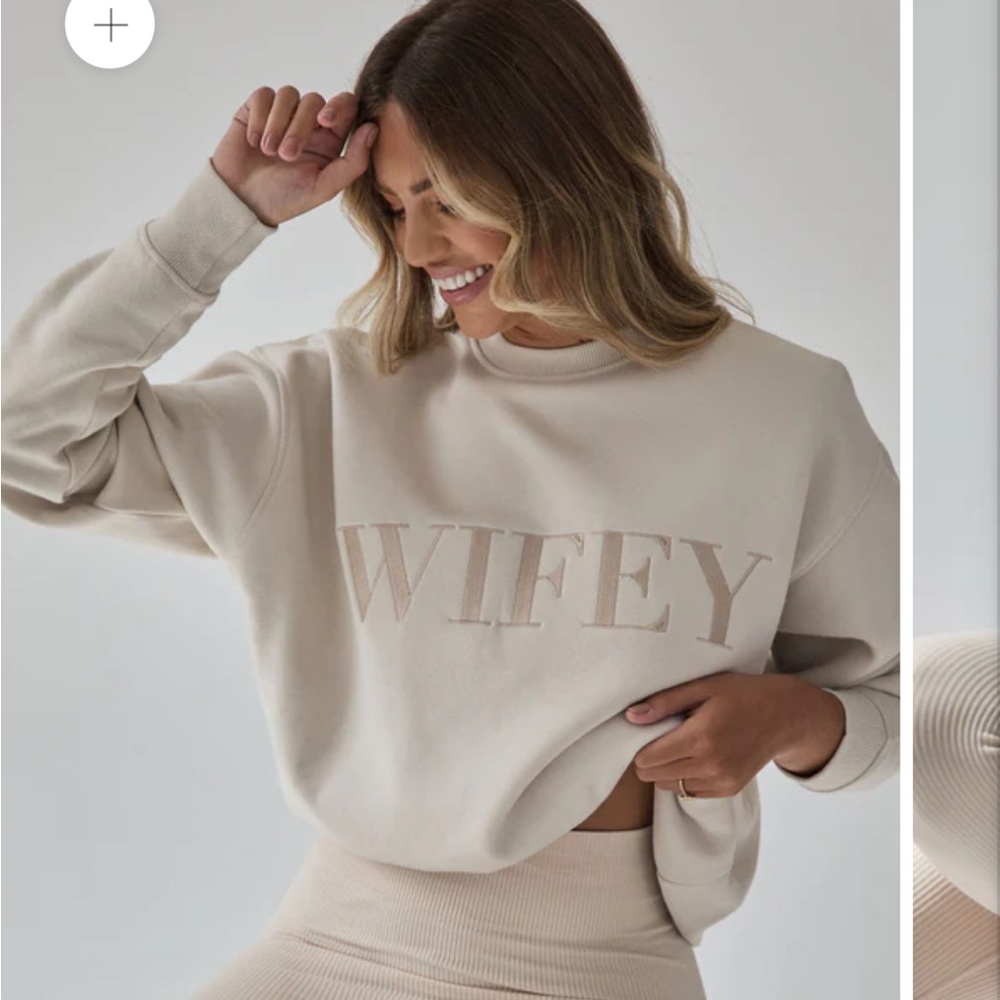 WIFEY Crew Neck Sweatshirt